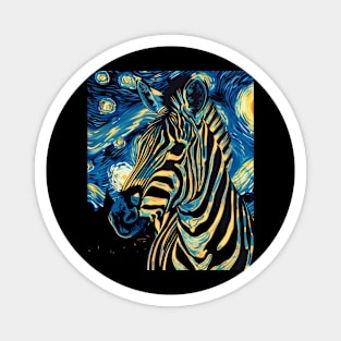 Zebra Wildlife Sanctuaries Magnet